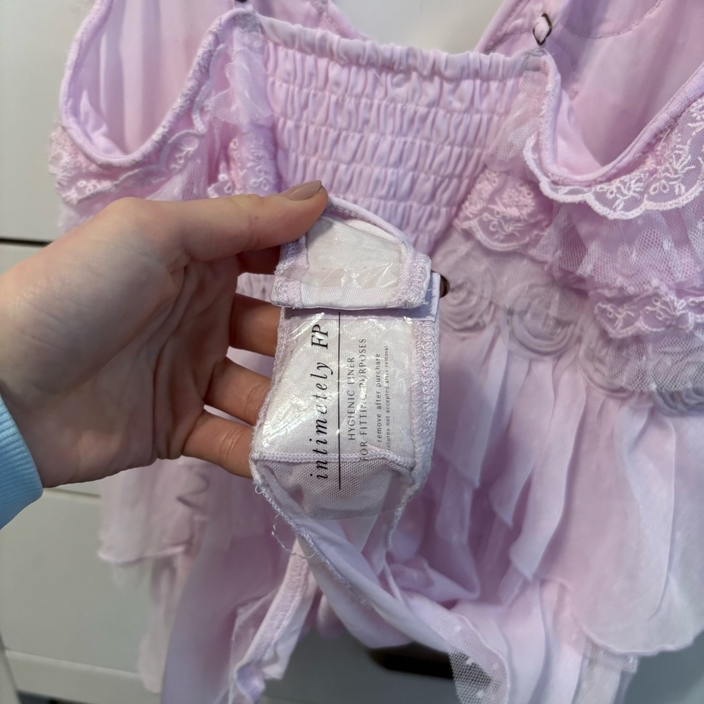 Free People All Dolled Up Bodysuit NWOT - Picture 6 of 8
